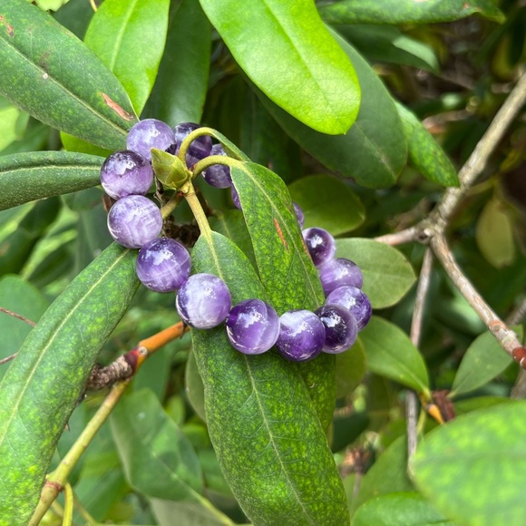 King of kings Amethyst gemstone bracelet - Picture 3 of 3